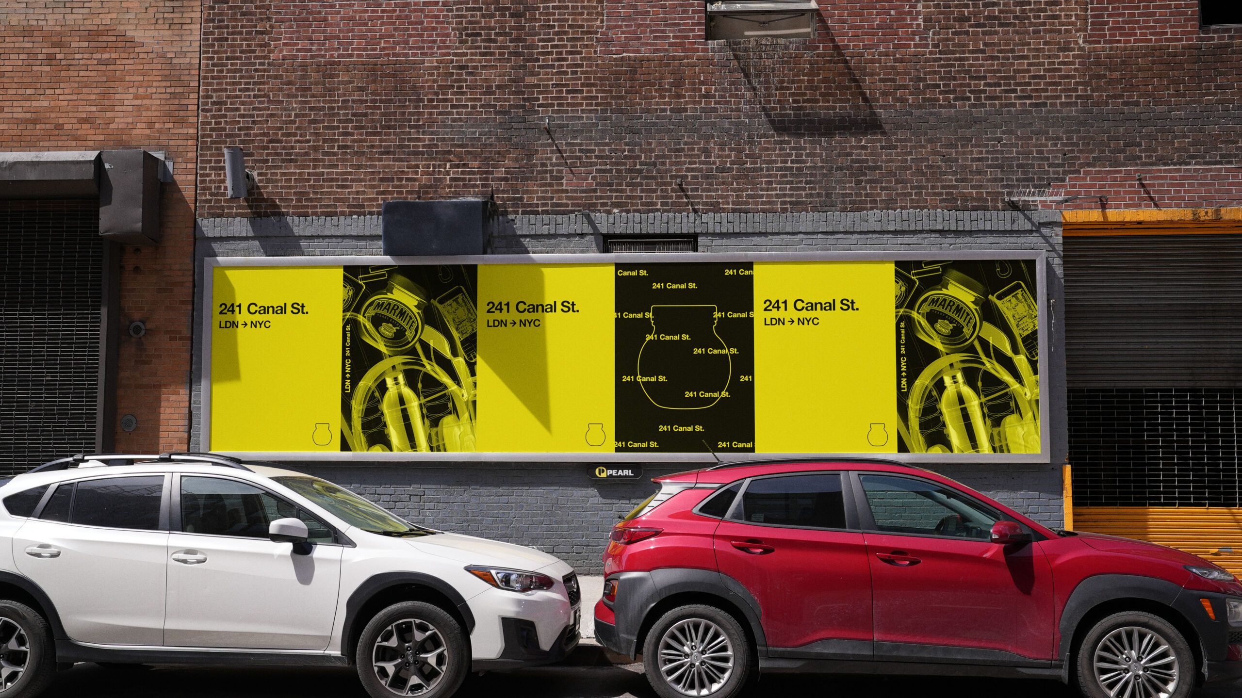Marmite Billboards in New York